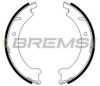 BREMSI GF0606 Brake Shoe Set, parking brake